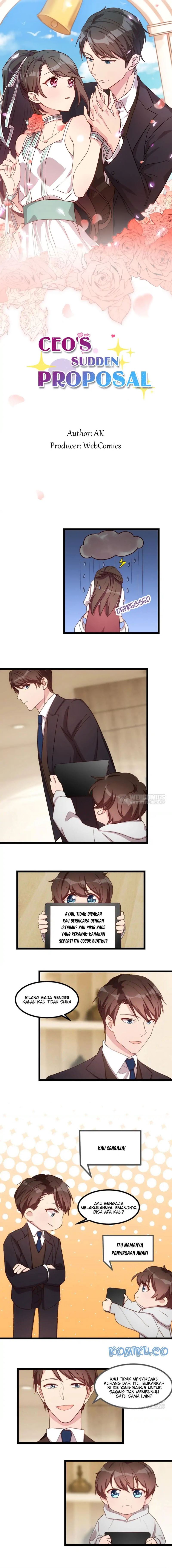CEO’s Sudden Proposal Chapter 75 Gambar 1
